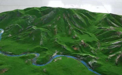 现代麦积麦积沙盘模型的优势