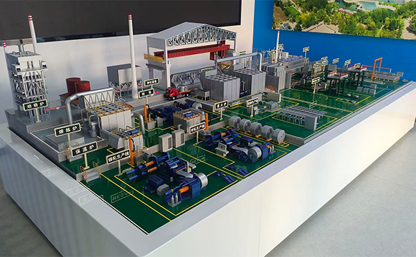 酒钢集团东铝厂-铝材生产线麦积机械模型 酒钢集团东铝厂-铝材生产线麦积机械模型